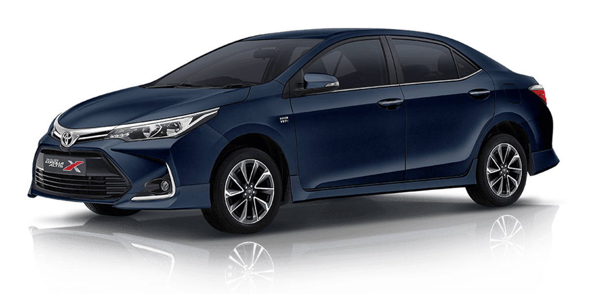 Corolla Altis X 1.6L Colors